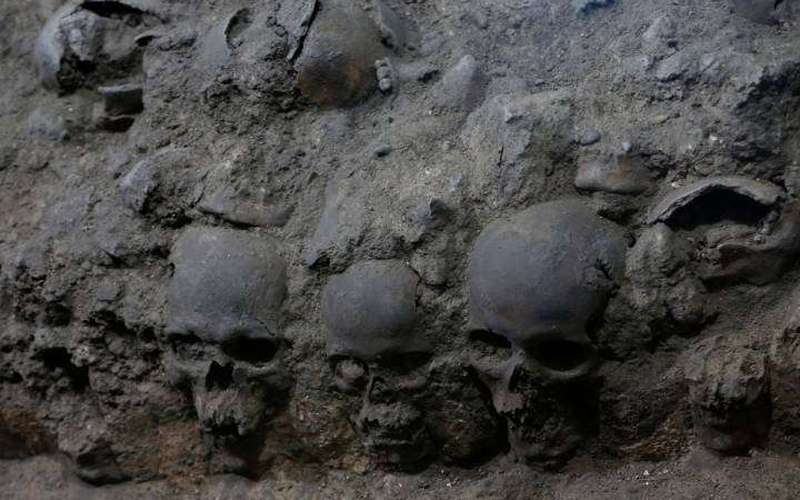 image for Tower of human skulls found in Mexico City casts new light on Aztecs