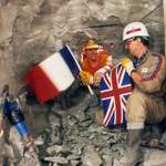 image for When both sides of the channel tunnel first met 1990 [595x621]