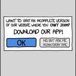 image for xkcd's approach to mobile sites