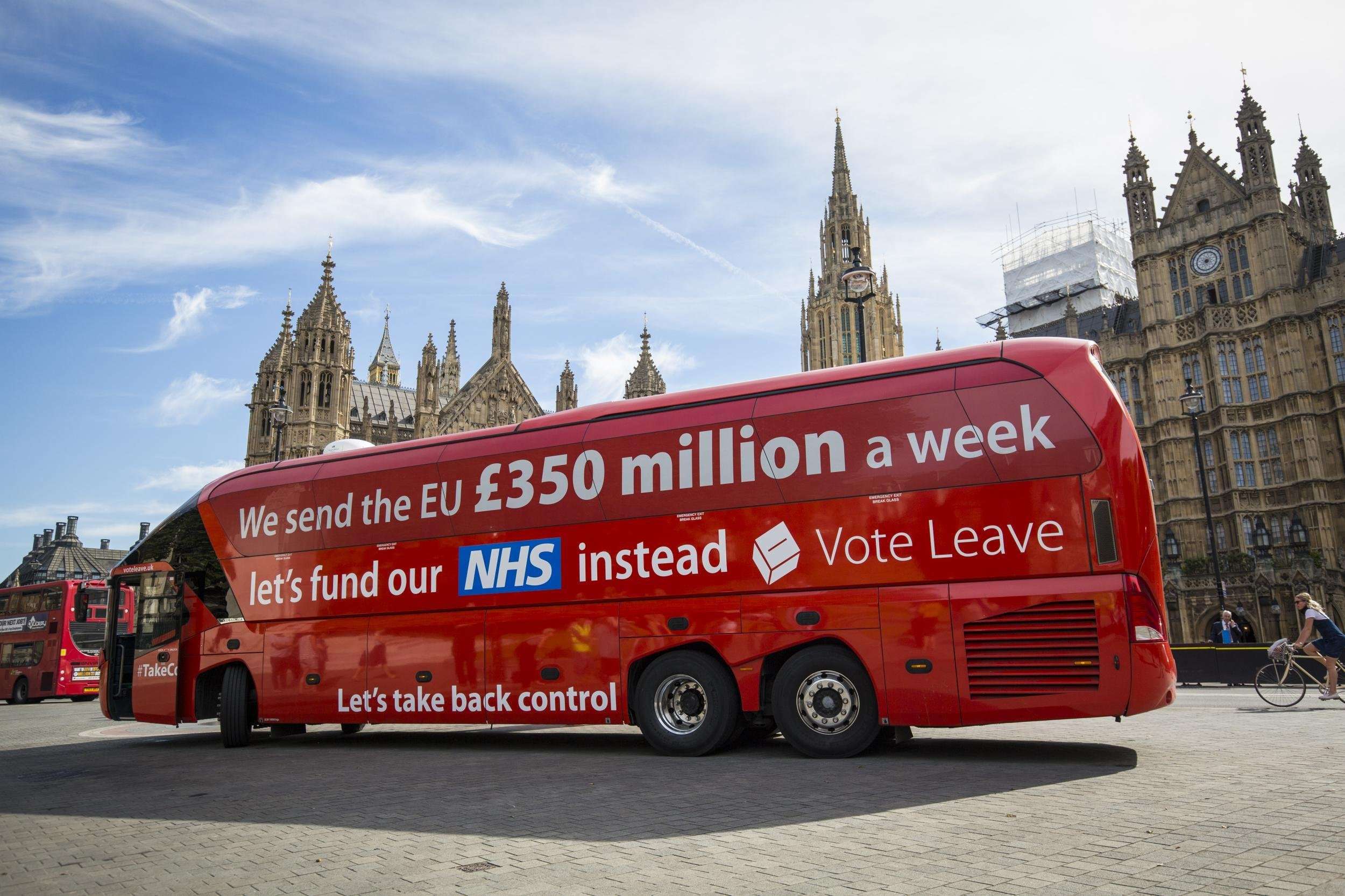 image for Brexit: Vote Leave chief who created £350m NHS claim on bus admits leaving EU could be 'an error'