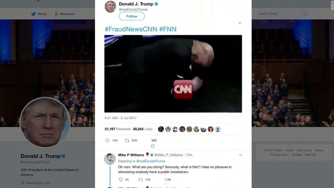 image for How CNN found the Reddit user behind the Trump wrestling GIF