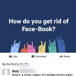 image for How to get rid of Face-Book