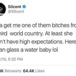 image for Happy birthday to 50cent! In honor of you, here is my favorite tweet of yours