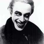 image for The original inspiration for The Joker, Conrad Veidt, in "The Man Who Laughs" (1928)