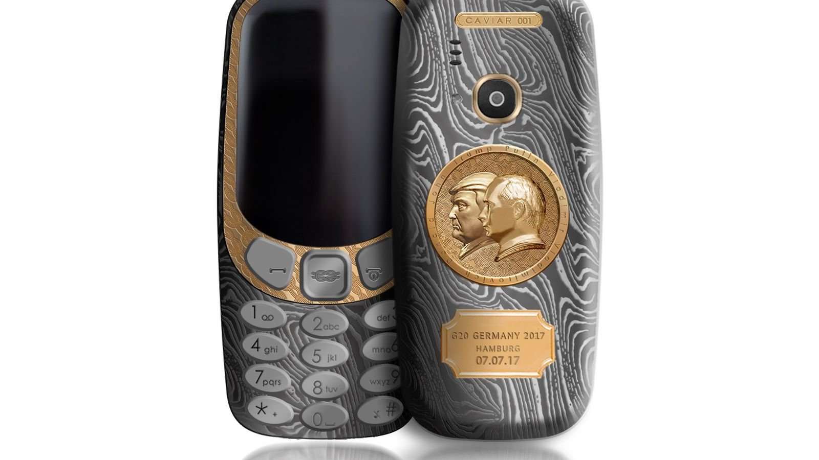 image for This $2,500 Nokia phone commemorates the meeting of Trump and Putin