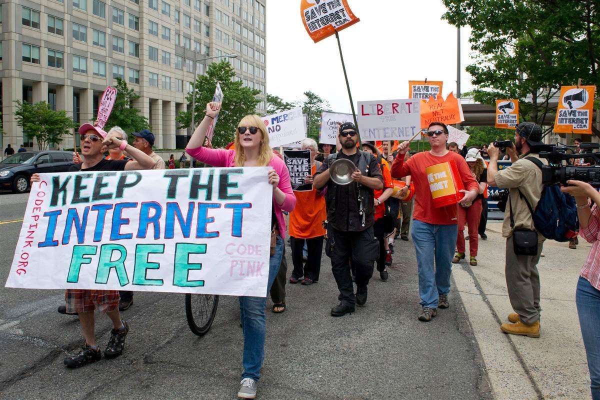 image for Google and Facebook Join Net Neutrality Day to Protest FCC's Proposed Rollback