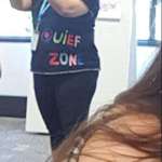 image for This shirt my trainer wore at my new job today..