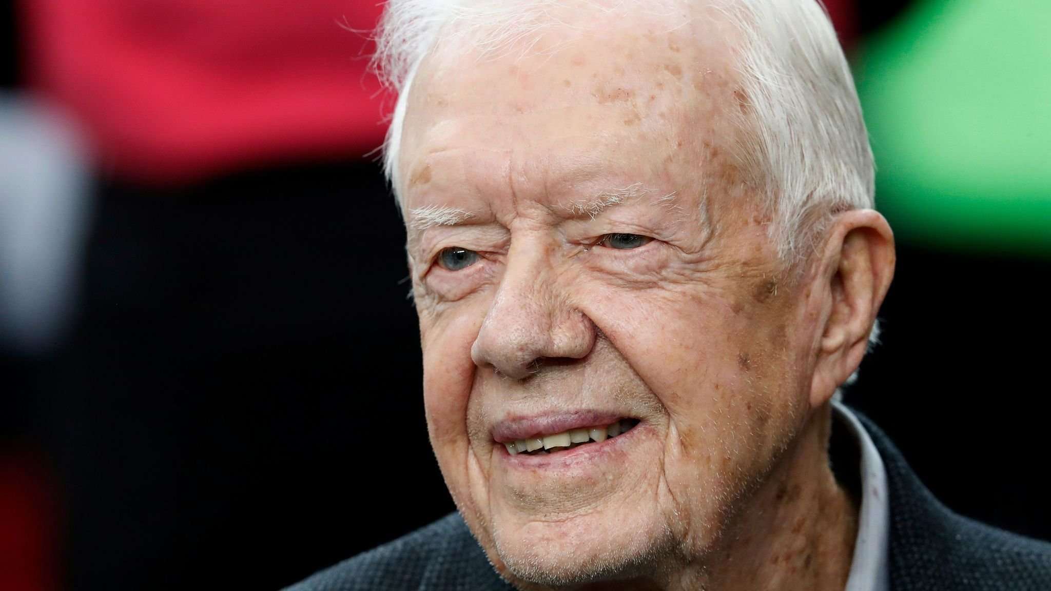 image for Jimmy Carter back to building homes in Canada after after being treated for dehydration