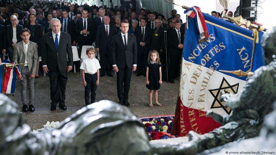image for Macron and Netanyahu remember Nazi-era roundup of Jews in Paris