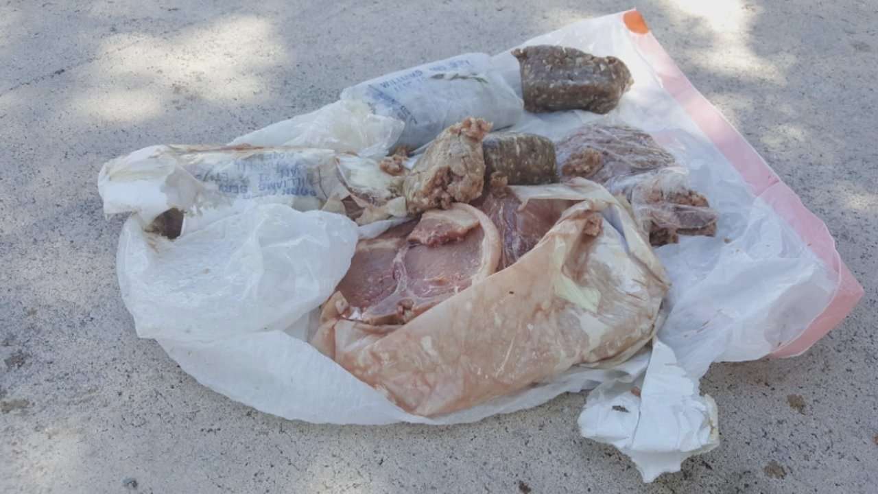 image for 15 pounds of frozen Italian sausage crashes down on family's roof