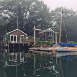 image for Cozy little house I kayaked past this morning