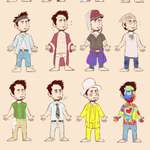 image for The many outfits of Charlie Kelly