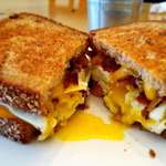 image for Bacon, egg and cheese melt 4032x2268