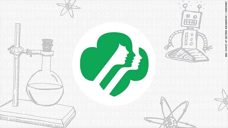 image for Girl Scouts add new badges for science, tech, engineering and math