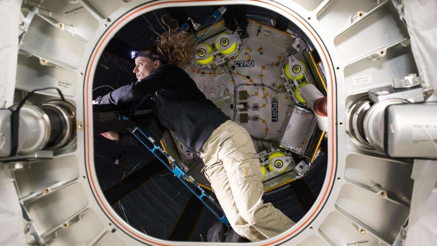 image for After A Year In Space, The Air Hasn't Gone Out Of NASA's Inflated Module