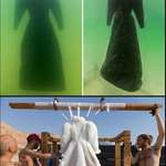 image for An Artist Left A Dress In The Dead Sea For Two Years