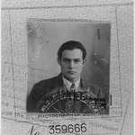 image for Ernest Hemingway's passport photo, 1923