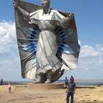 image for New 50ft statue "Dignity" that just went up in South Dakota