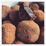 image for Earl grey dark chocolate truffles [homemade]