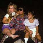 image for Michael Jackson drinking vodka with 2 midgets, 1986