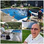 image for 94 year old Keith Davison, lonely after losing his wife of 66 years, built a pool for the neighborhood kids.