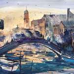 image for Venice. Watercolor. 40x30cm.