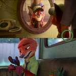image for In Zootopia, Nick's handkerchief was part of his Scout uniform from when he was a cub
