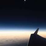 image for View of the Eclipse from an airplane