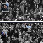 image for Wayne Rooney celebrates scoring against Manchester City, 4 years apart.