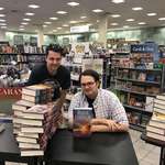 image for This is the best day ever! Came to Idaho for the eclipse, randomly met Brandon Sanderson at the mall.