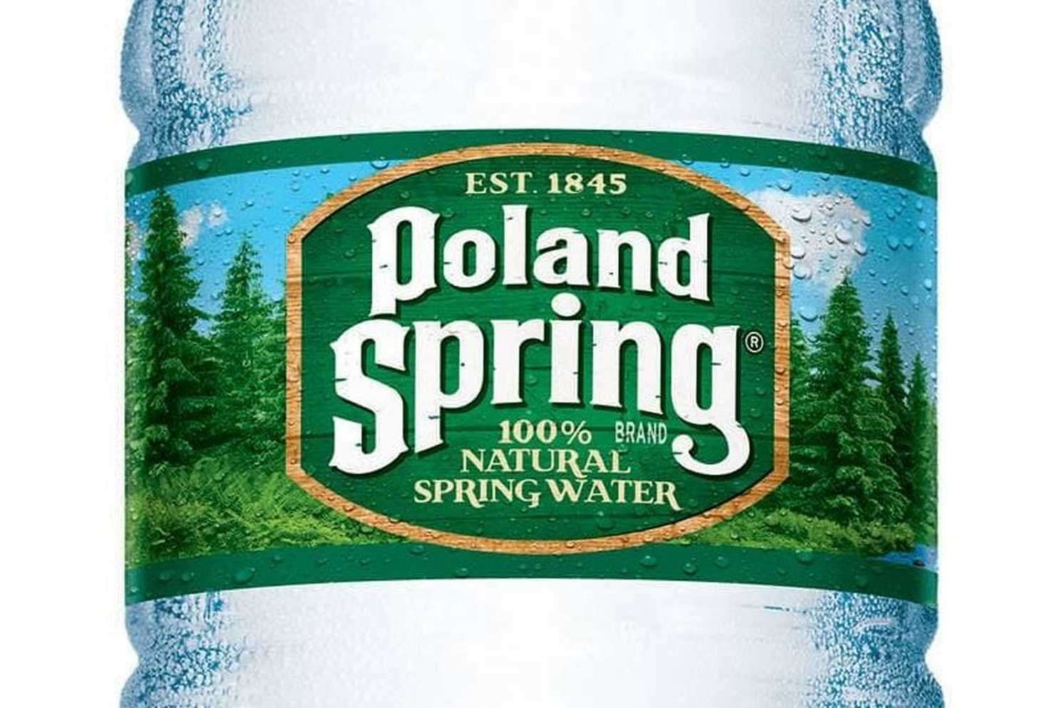 image for ‘Not one drop’ of Poland Spring bottled water is from a spring, lawsuit claims