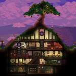 image for Terraria Hobbit hole house design