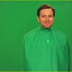 image for PsBattle: Ewan McGregor in a greenscreen suit on a greenscreen set .