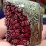 image for Fordite, also known as Detroit Agate, is old automotive paint which has hardened sufficiently to be cut and polished.
