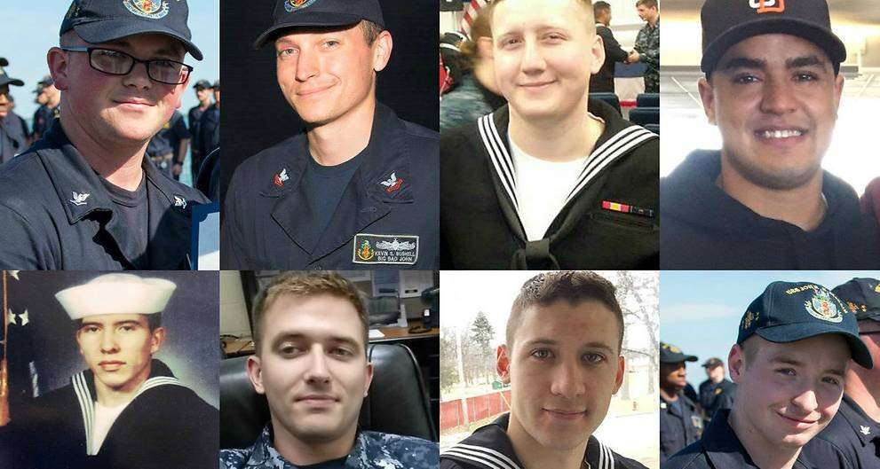 image for USS John S McCain collision: Remains of all 10 missing sailors recovered