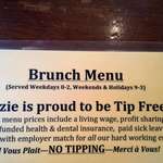 image for NO TIPPING - I wish every restaurant was like this.