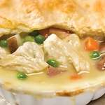 image for When you cook a store bought chicken pot pie and find out there is no bottom crust. That is not a pie! That is soup with a hat!
