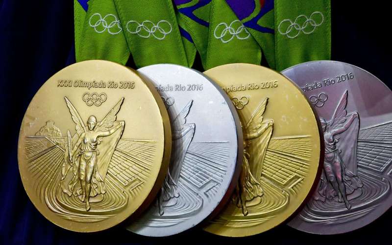 image for Medals from 2016 Rio Olympic Games are defective and show rusting, chipping