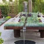 image for Irrigated garden dining table
