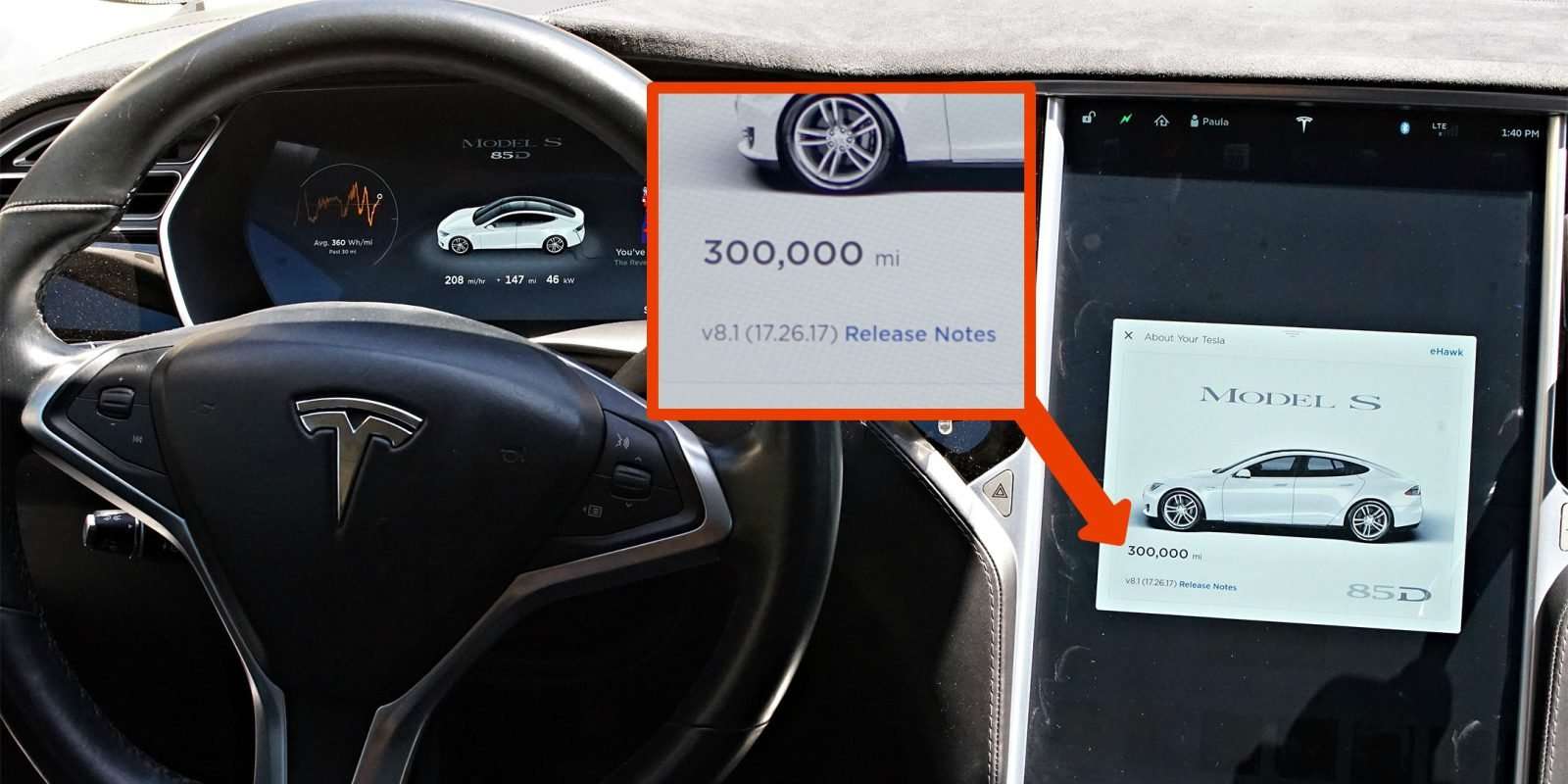 image for A Tesla Model S hits 300,000 miles in just 2 years – saving an estimated $60,000 on fuel and maintenance