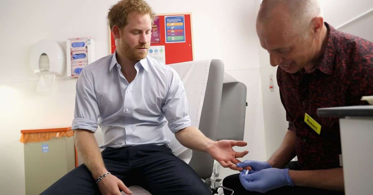 image for Prince Harry's live HIV test has had a pretty huge impact on HIV testing