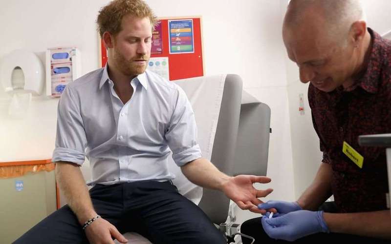 image for Prince Harry's live HIV test has had a pretty huge impact on HIV testing