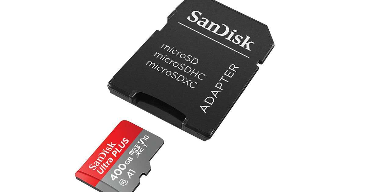 image for SanDisk crams 400GB into a microSD card