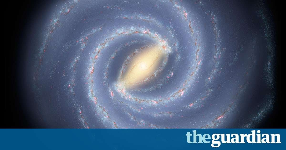 image for Massive black hole discovered near heart of the Milky Way
