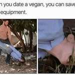 image for LPT: When you date a vegan, you can save money on lawn equipment