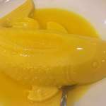 image for [I ate] Koi shaped mango pudding