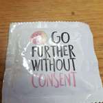image for Safe sex campaign on my campus handed these out