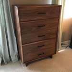image for Five drawer dresser made with just hand tools (i.e. No power tools)