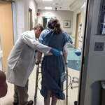 image for Taking my first steps after a spinal fusion from T4-L4. This was the moment my life changed.