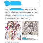 image for Verified Instagram "artist" caught ripping off real artist on Twitter.